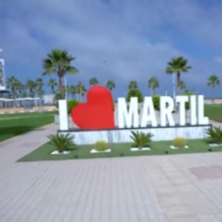 Luxueux Appartement Avec Vue Sur Mer A Martil Exterior foto