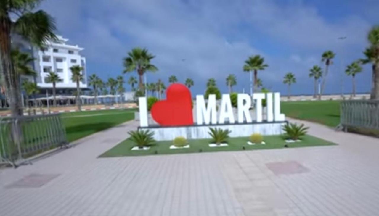 Luxueux Appartement Avec Vue Sur Mer A Martil Exterior foto